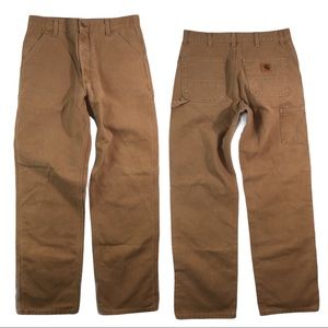 MJ183 Carhartt Denim Carpenter Worker Jeans 32x34